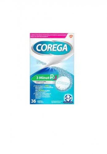 Corega 3Minutes  36 Cleaning Tablets 